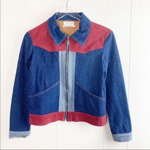Urban Outfitters Patchwork Denim Jacket S